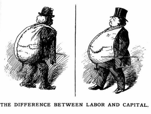 difference between labor and capital