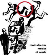 Mainstream media at work