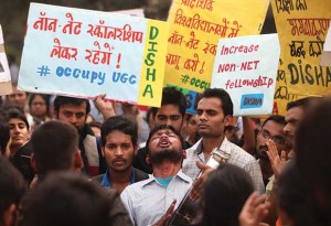 UGC-Protest